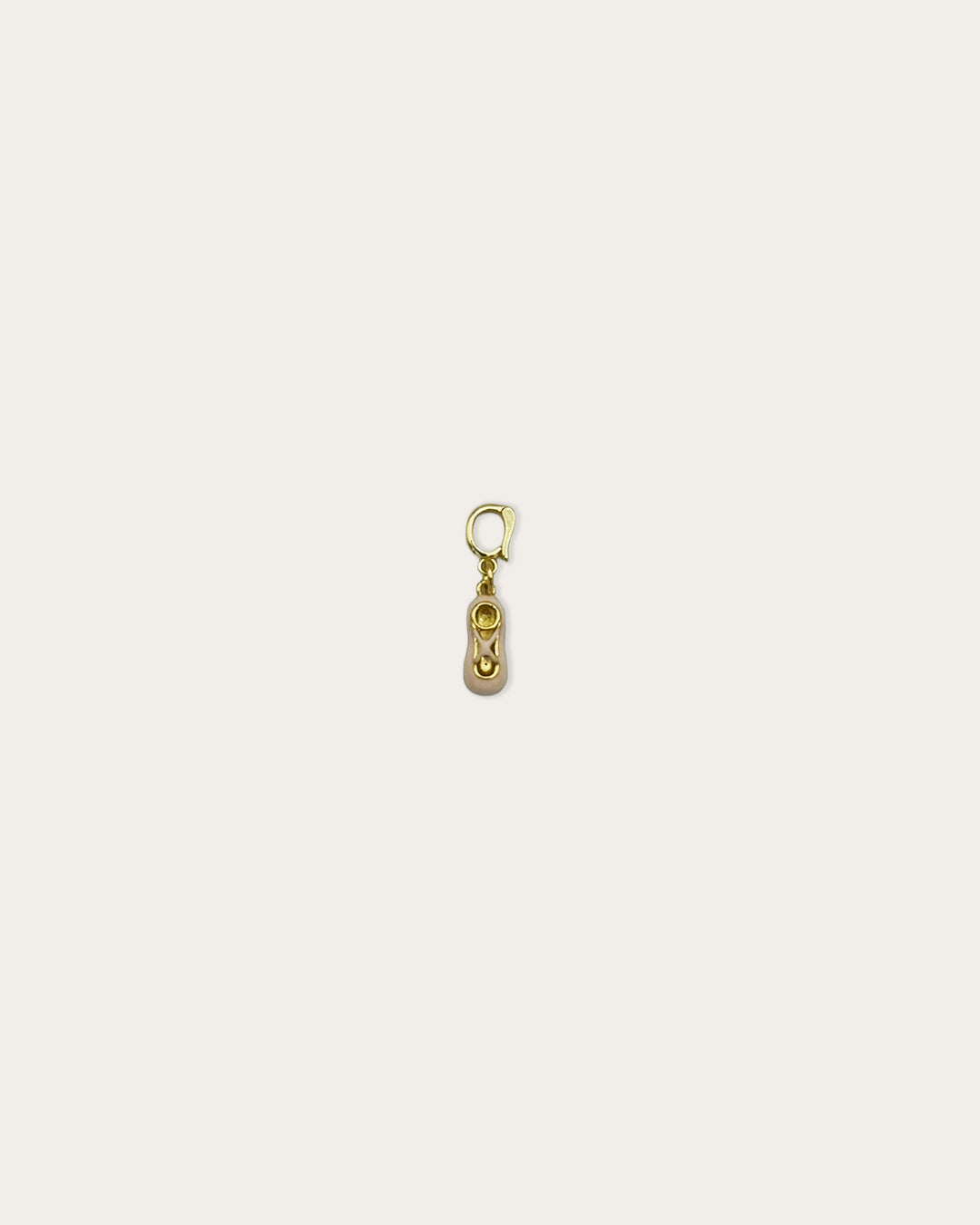 Ballerina charm - Goud
