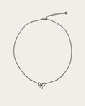 Bow necklace - Zilver