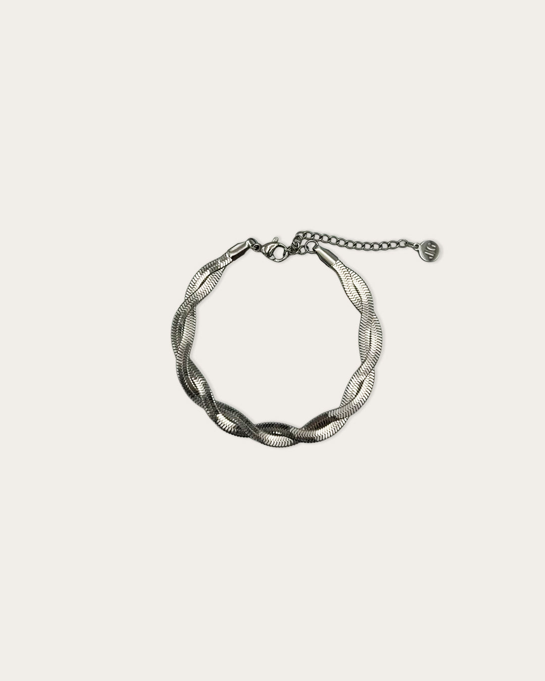 Braided bracelet - Zilver