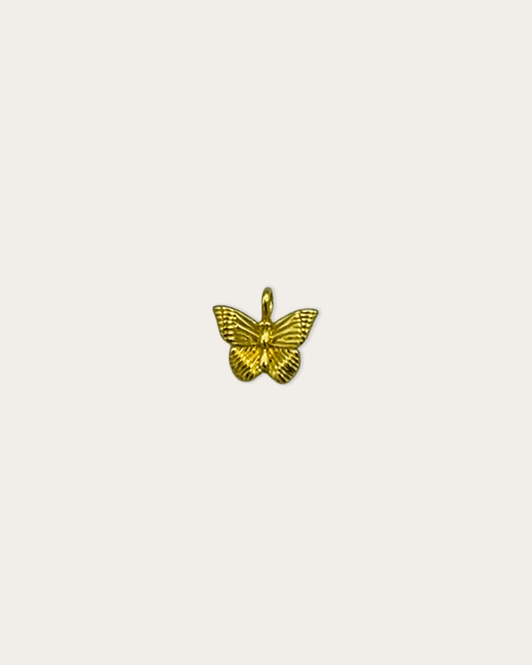 Butterfly charm - Goud