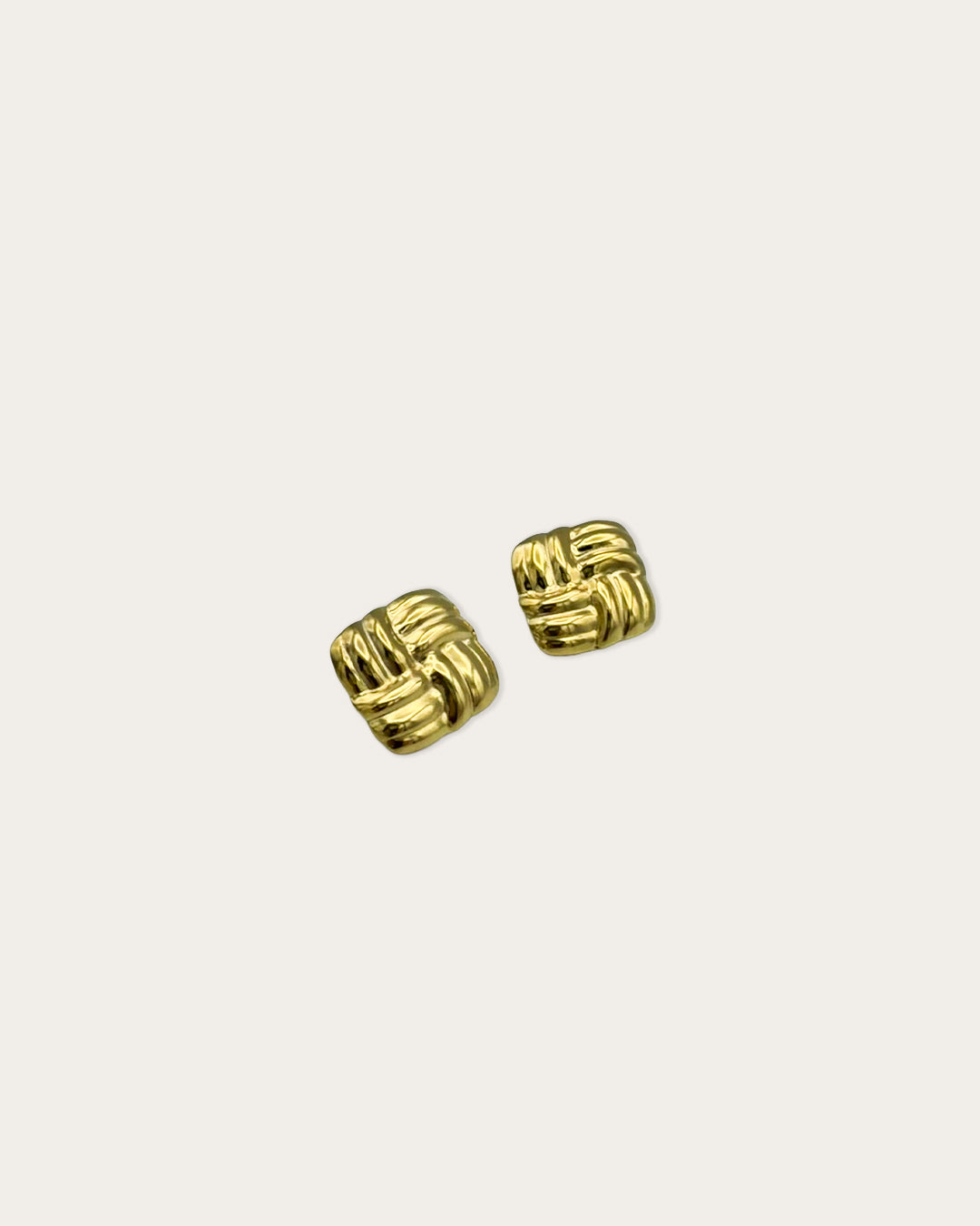 Chunky earrings - Goud