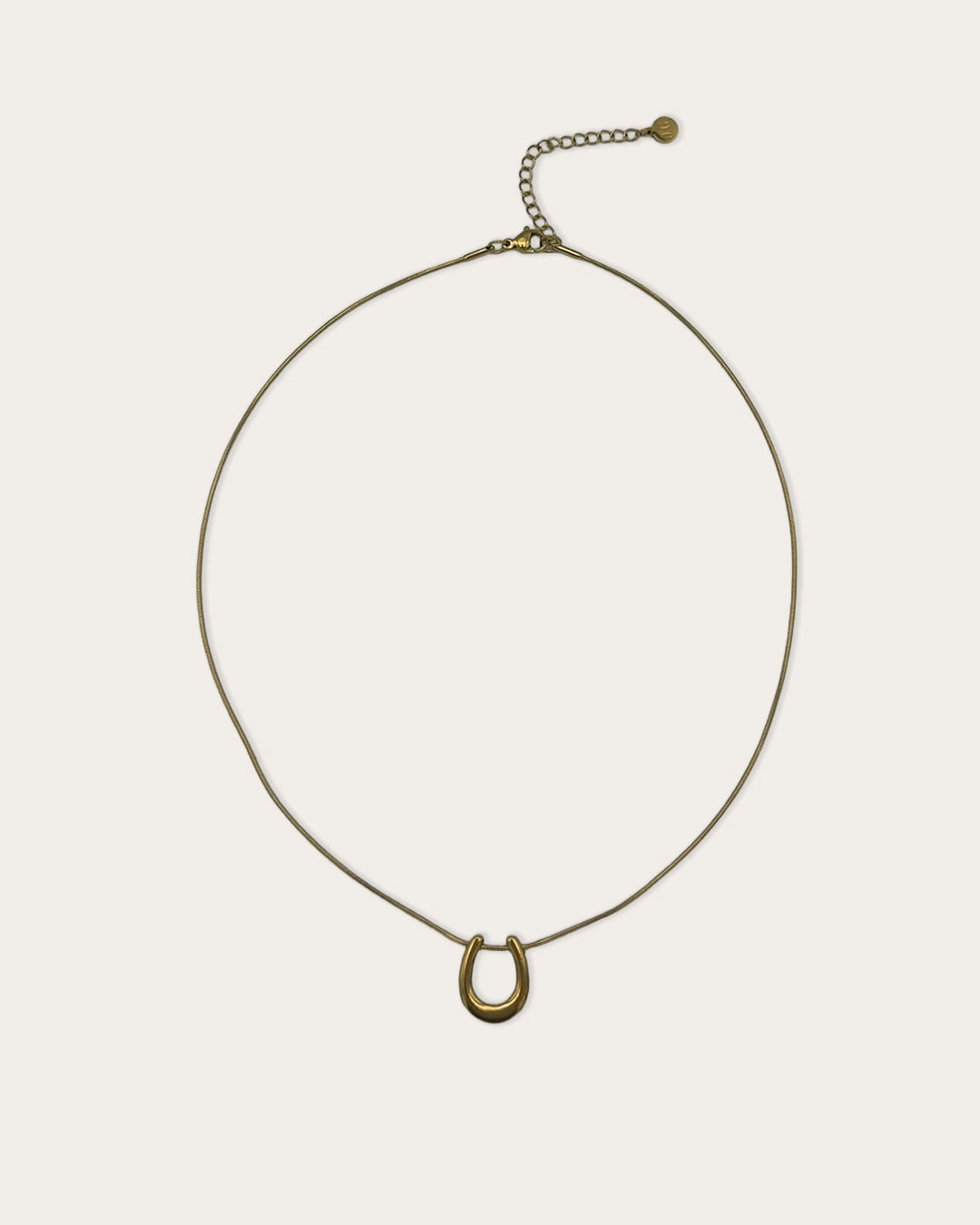 Clean necklace - Goud