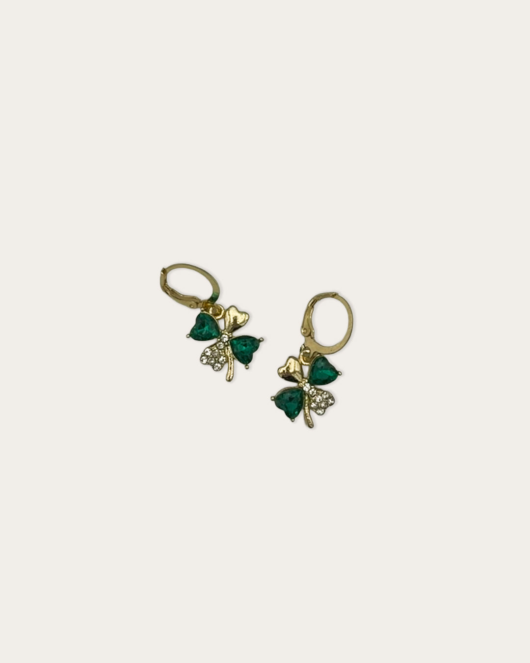 Clover muse earrings - Goud