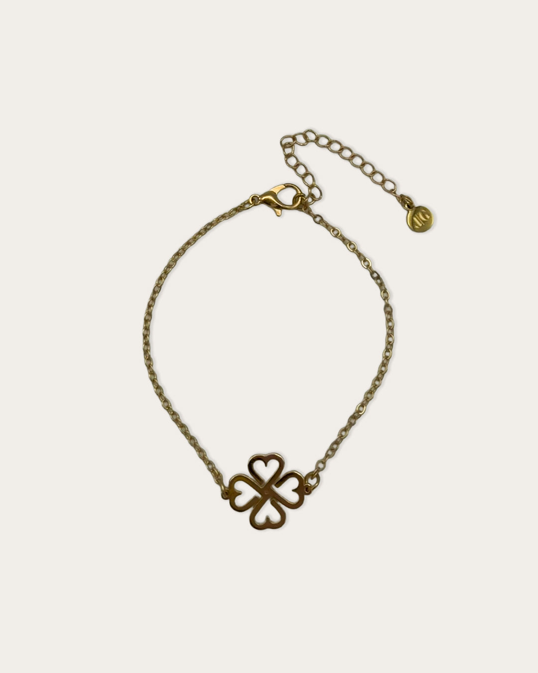 Clover crush bracelet - Goud
