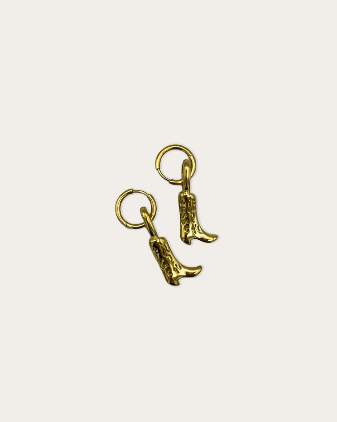 Cowboy earrings - Goud