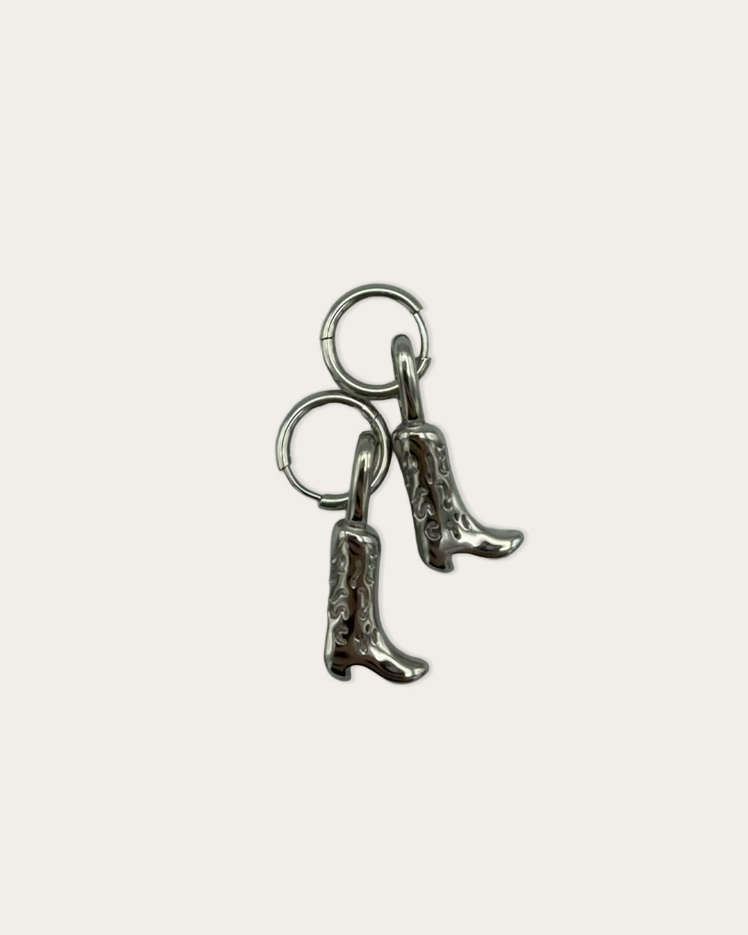 Cowboy earrings - Zilver