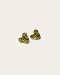 Crushed earrings - Goud