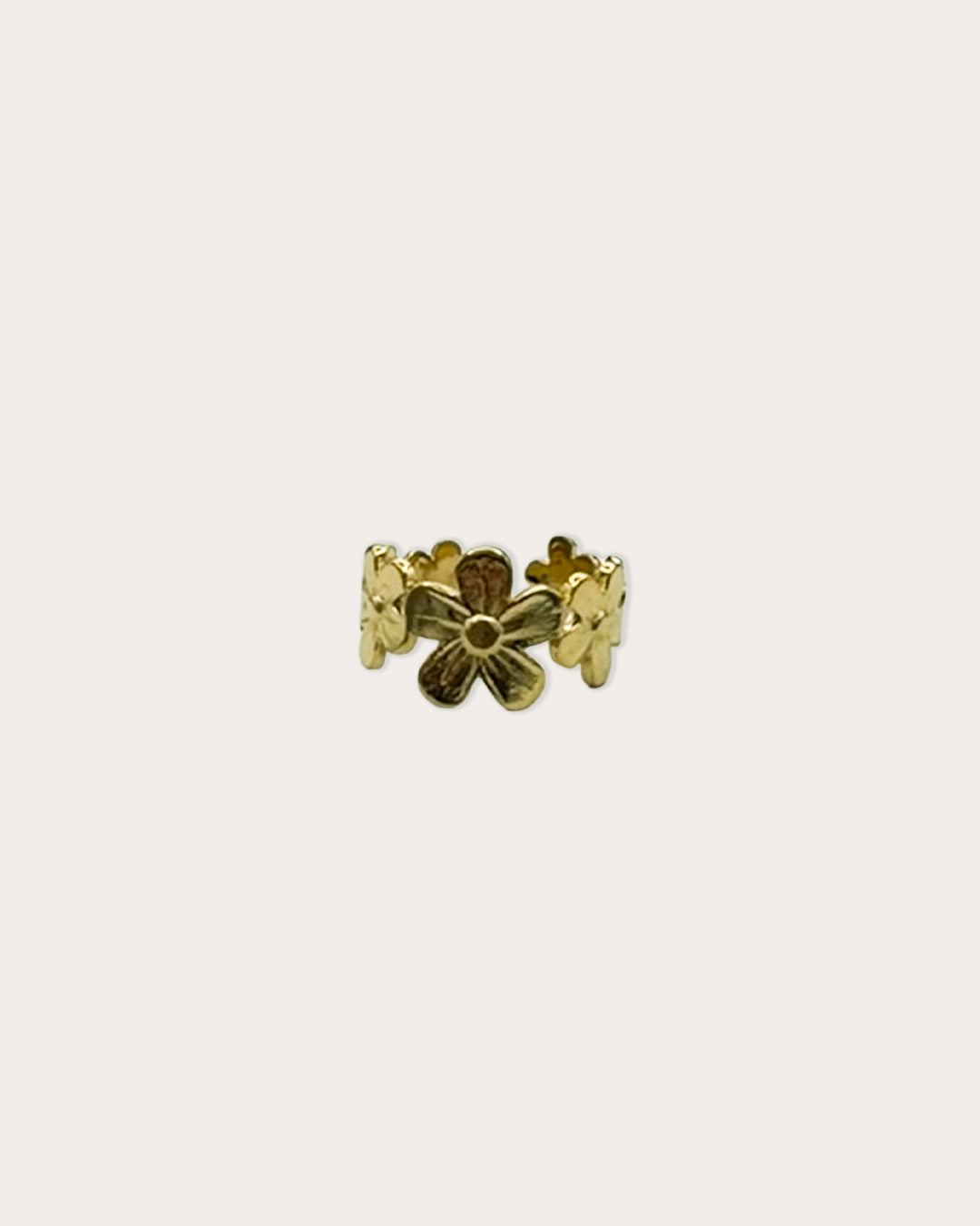 Flower ring - Goud