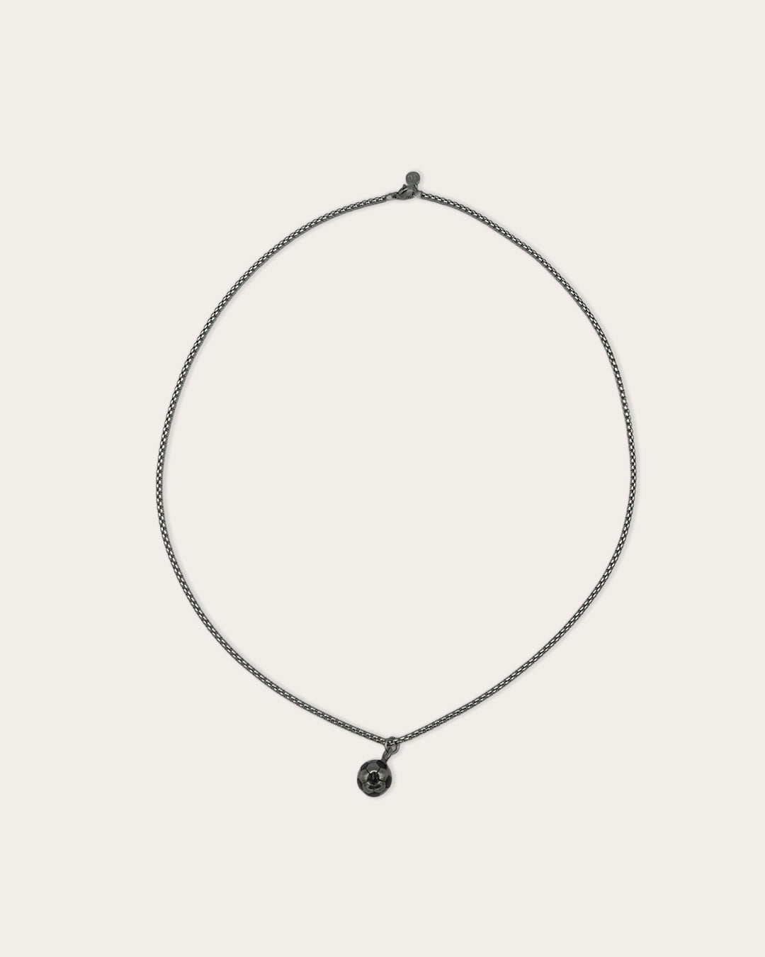 Football necklace - Zilver