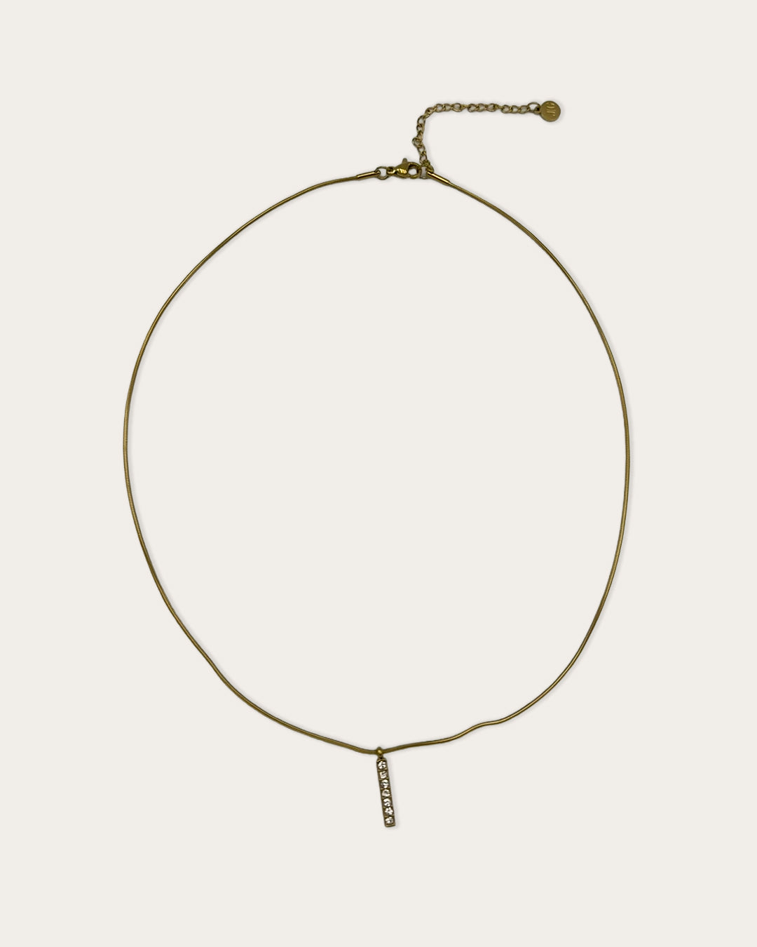 Glow necklace - Goud