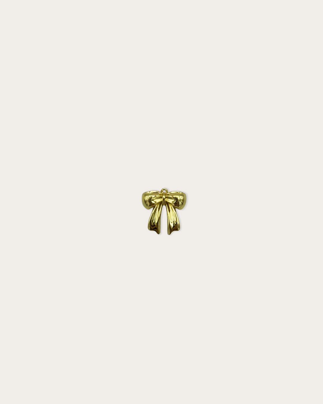 Bow charm - Goud