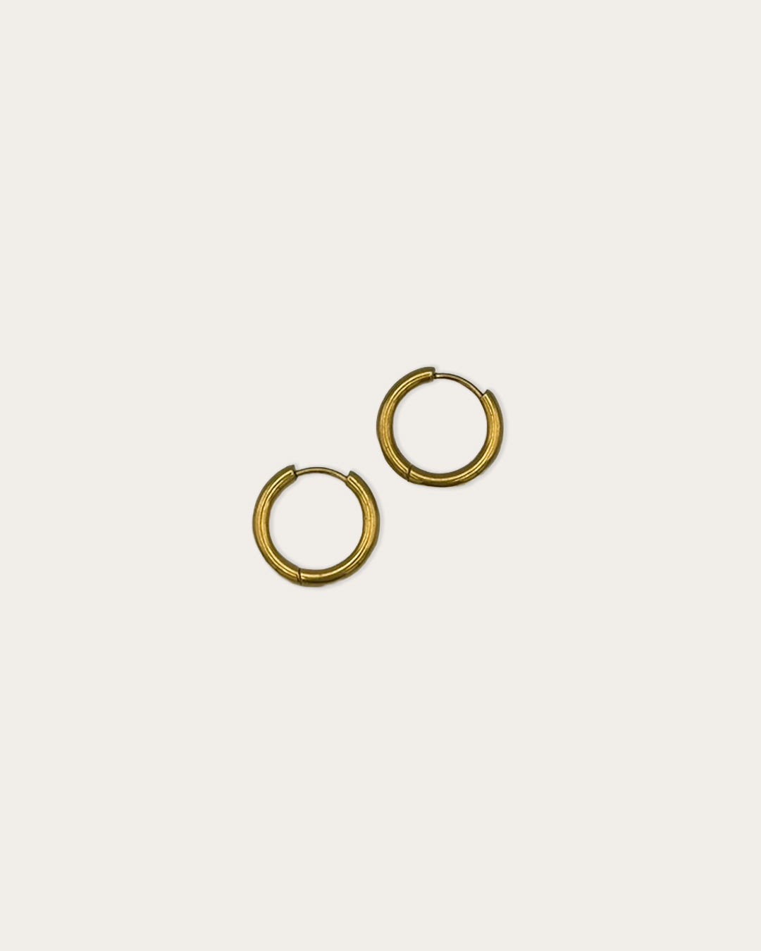 Layer earrings 12 mm - Goud