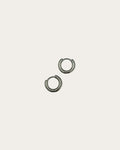 Layer earrings 8 mm - Zilver
