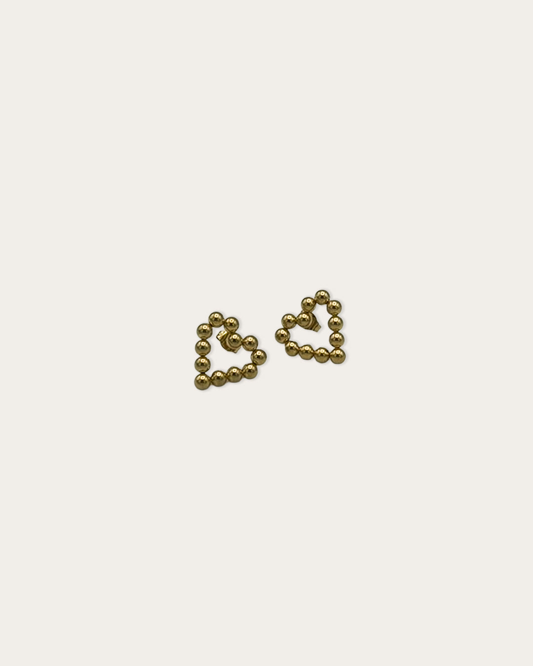 Love layer earrings - Goud