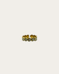 Love ring white - Goud