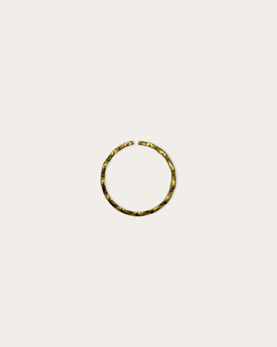 Love ring white - Goud