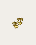Love story earrings - Goud