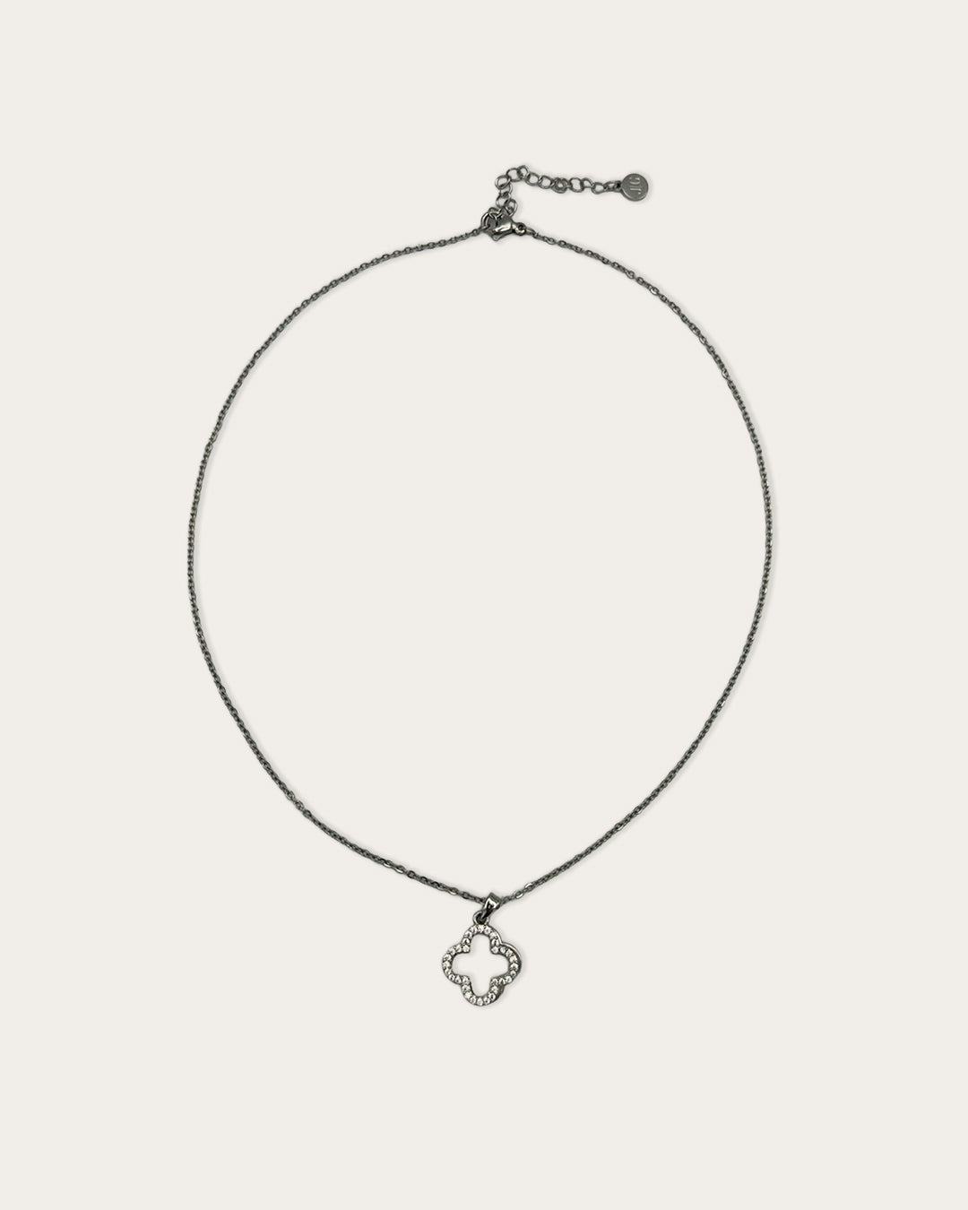 Lucky charm necklace - Zilver