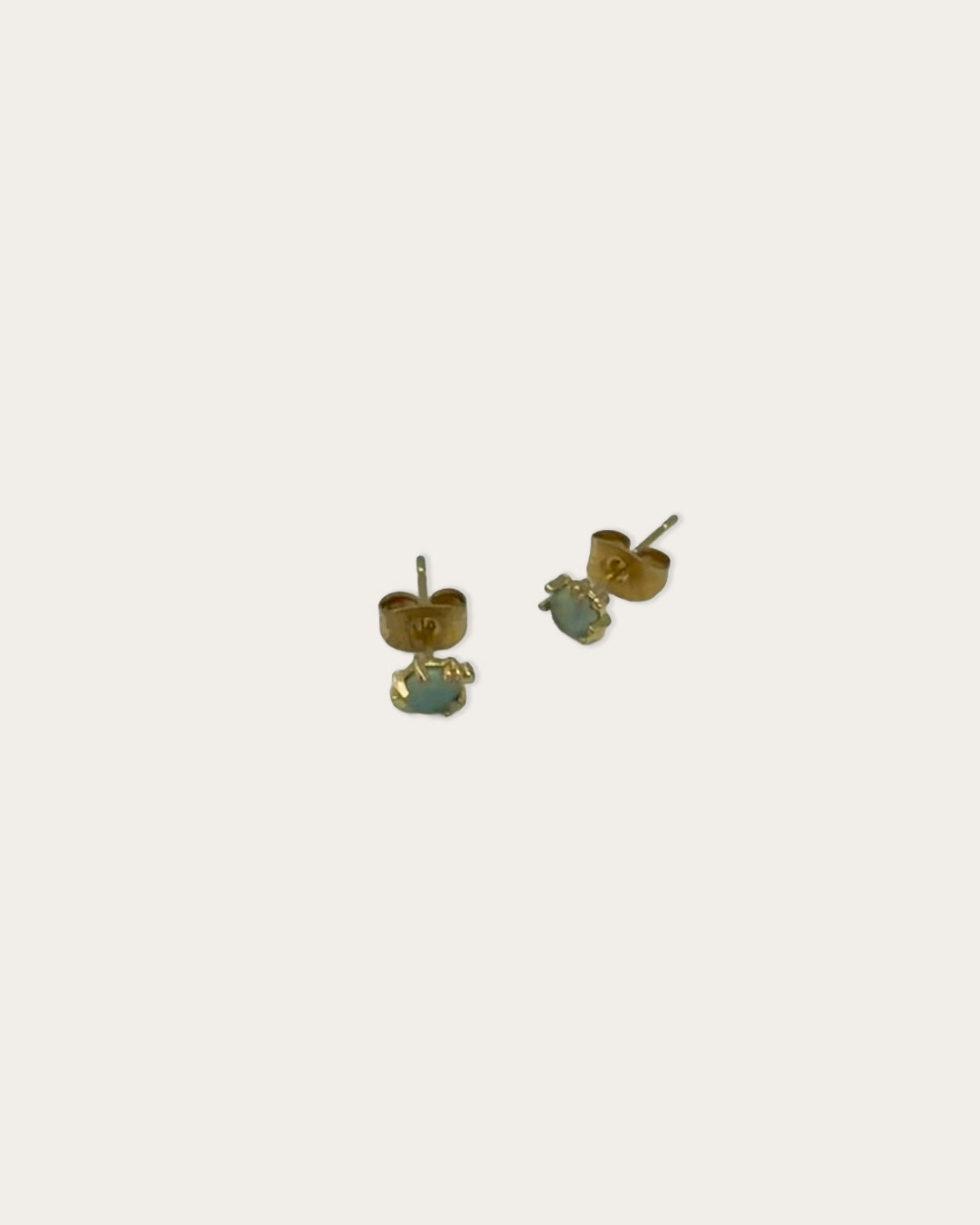 Mint earrings - Goud