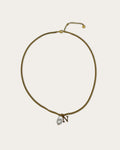 Initial N pearl necklace - Goud