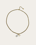 Initial G pearl necklace - Goud