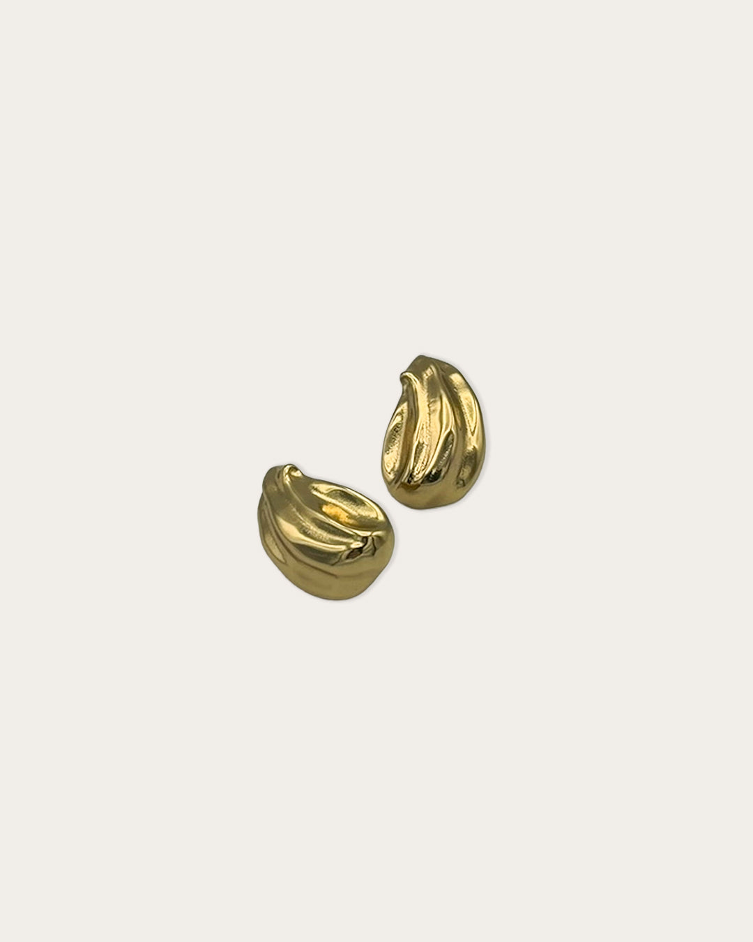 Sleek earrings - Goud