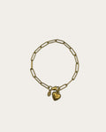 Subtle heart bracelet - Goud