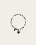 Subtle heart bracelet - Zilver