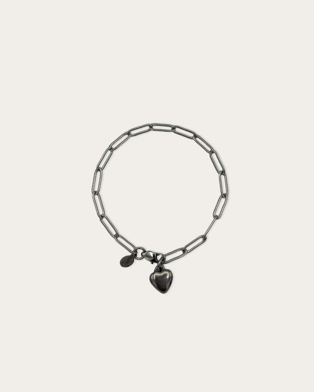 Subtle heart bracelet - Zilver