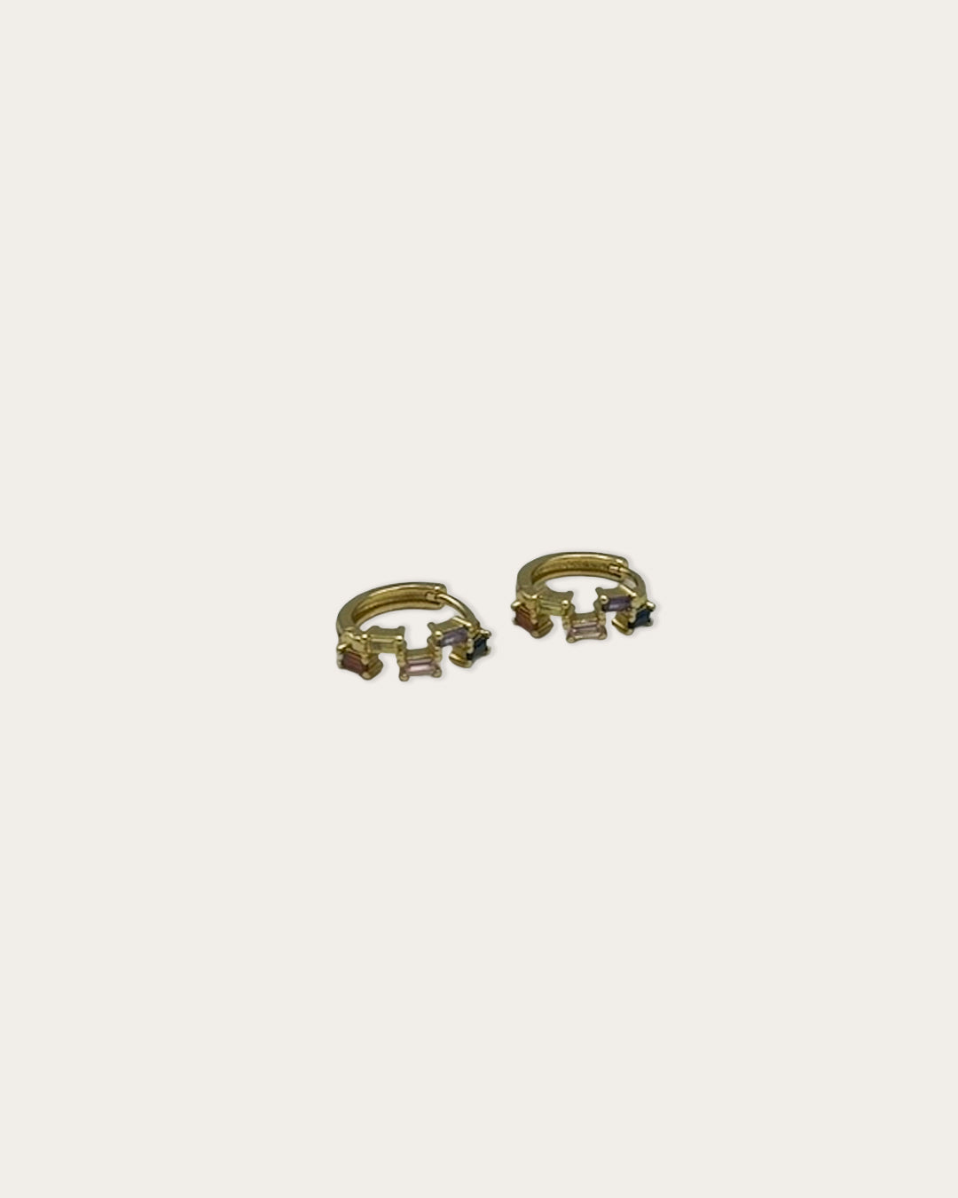 Twist and turn earrings - Goud