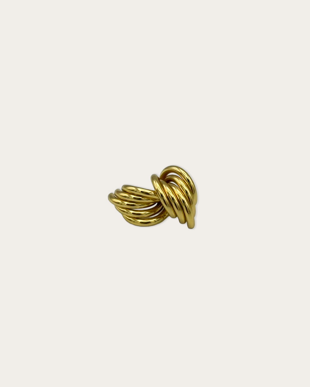 Statement earrings - Goud